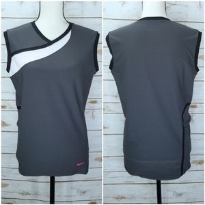 Nike Dri-Fit Sleeveless Top with Zippered Pocket Size Large 12-14
